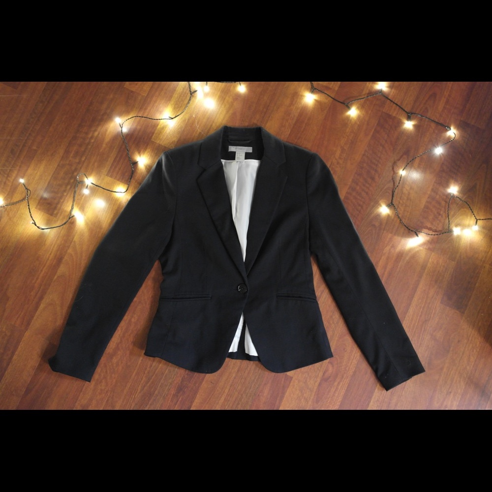 Black/Blue H&M Blazer